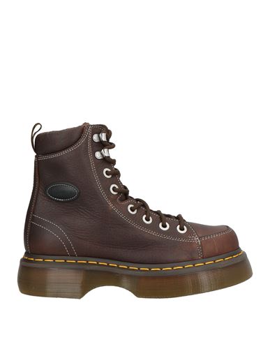 Dr. Martens Buzz 8i Grizzly Woman Ankle Boots Dark Brown Size 7 Leather