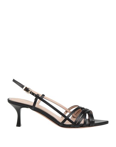 Albano Woman Sandals Black Size 8 Textile Fibers