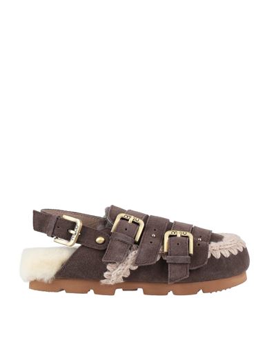 Mules & Zuecos Mujer Café 36,37 Mujer