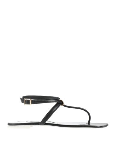 Sandalias de dedo Mujer Negro 38.5,39 Mujer
