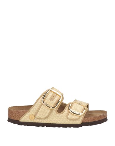 Birkenstock Arizona Big Buckle Natural – Woven Textile Sandal In Neutral