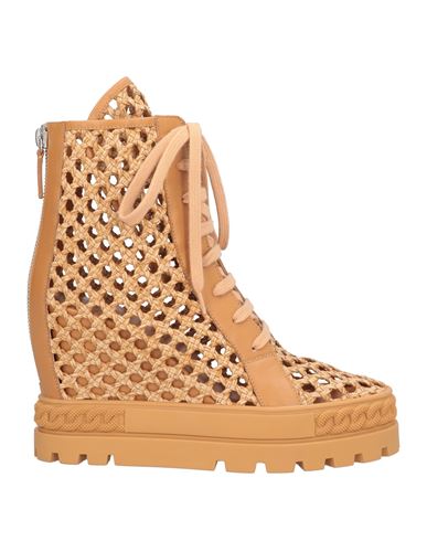 Botines de caña alta Mujer Beige 39 Mujer