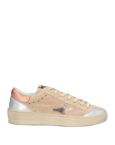 Ama Brand Woman Sneakers Sand Size 5 Leather