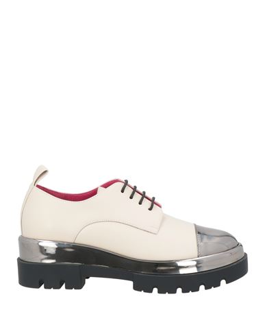 Babe Zapatos de cordones Mujer Beige 36 Mujer