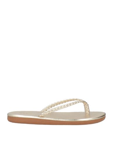 Zehentrenner Damen Platin 36 Damen