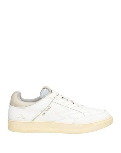 Moaconcept Woman Sneakers White Size 6.5 Leather, Textile Fibers