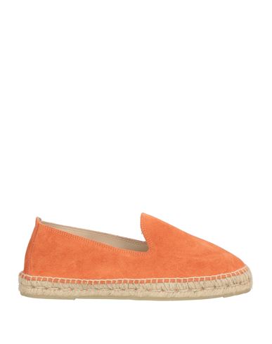 Manebi Manebí Man Espadrilles Orange Size 8 Leather