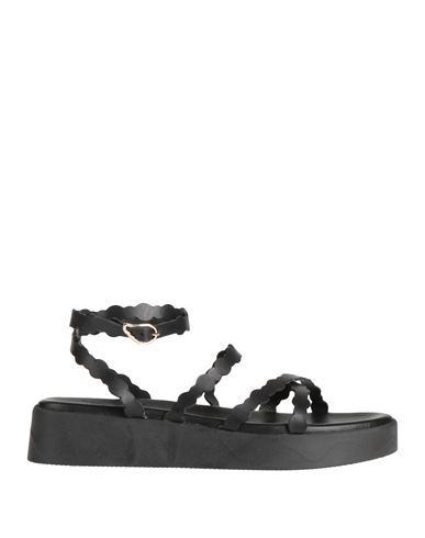 Sandalias Mujer Negro 39,40 Mujer