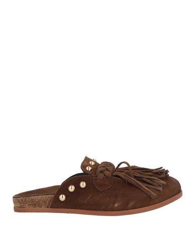 Mules & Zuecos Mujer Marrón 36,37,38,39 Mujer