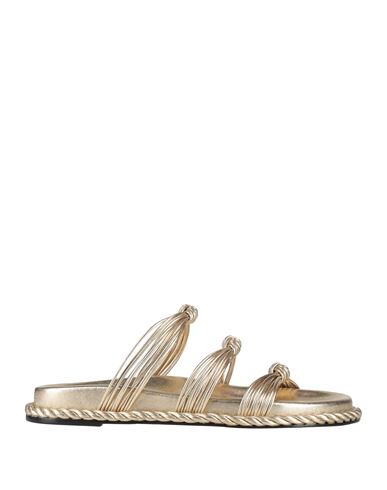 Sandalias Mujer Platino 40 Mujer