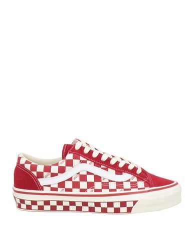 Vans Sneakers Mujer Rojo 36 Mujer