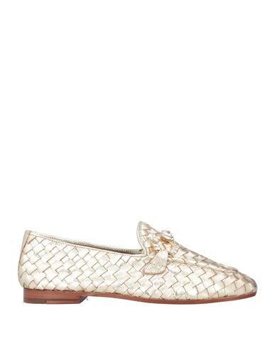 Mokassin Damen Gold 39 Damen