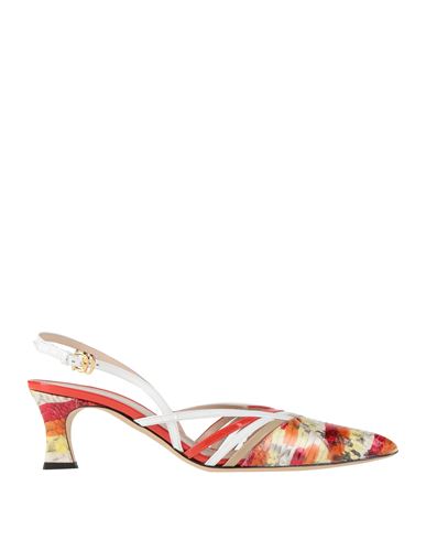 Zapatos de salón Mujer Rojo tomate 39 Mujer
