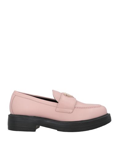 Love Moschino Woman Loafers Pink Size 8 Calfskin