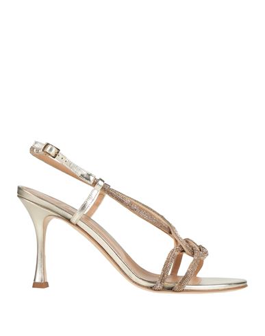 Sandalias Mujer Oro 36 Mujer