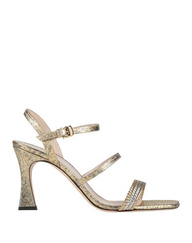 POLLINI Sandale Damen Gold 37 Damen
