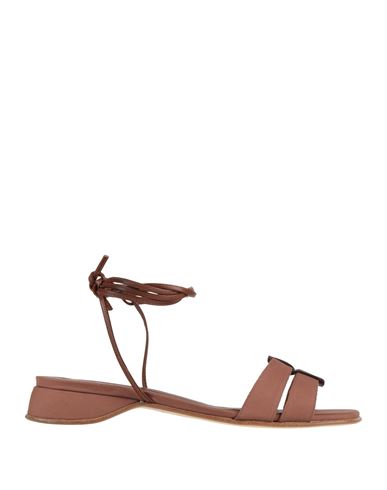 Sandalias Mujer Marrón 37,40,41 Mujer