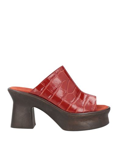 Sandale Damen Ziegelrot 38,39.5,40.5 Damen