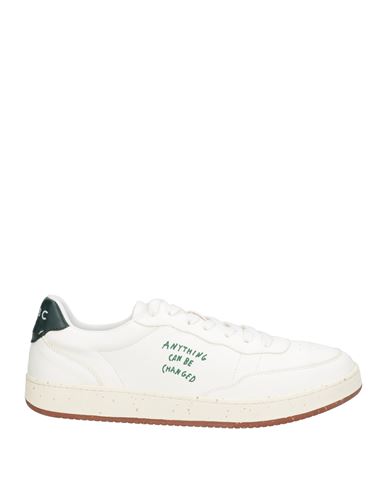 Acbc Evergreen Man Sneakers White Size 7 Leather