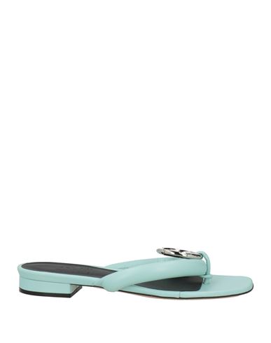 Sandalias de dedo Mujer Azul turquesa 40 Mujer