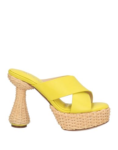 RODO Sandale Damen Gelb 37 Damen
