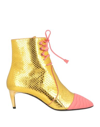Stiefelette Damen Gold 39 Damen