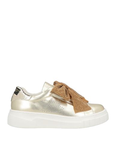 Tosca Blu Woman Sneakers Gold Size 7 Leather