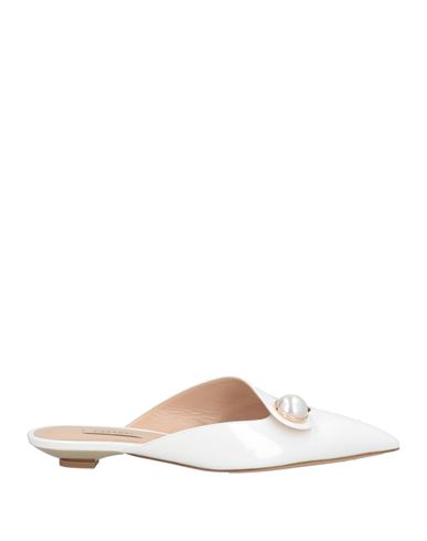 Mules & Zuecos Mujer Blanco 36,37,38,38.5,39,41 Mujer