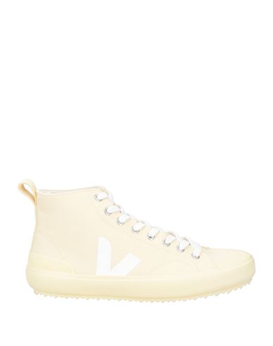 Veja Woman Sneakers Pastel Yellow Size 7 Textile Fibers