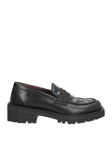 Mokassin Damen Schwarz 35 Damen