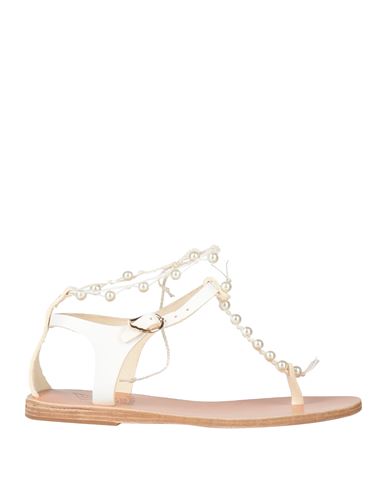 Zehentrenner Damen Weiß 37 Damen