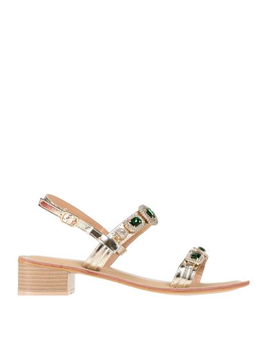 Sandale Damen Gold 36 Damen