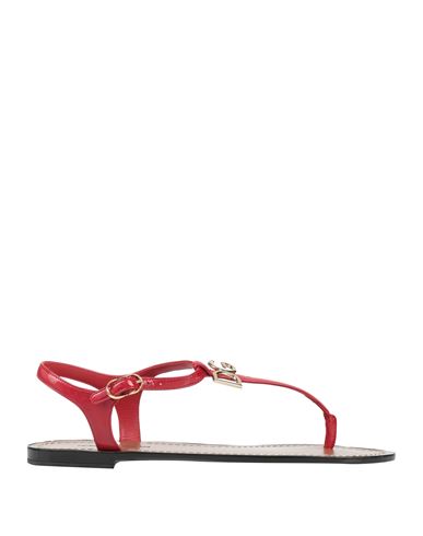 DOLCE&GABBANA Zehentrenner Damen Rot 35,36,37 Damen