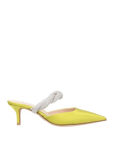 Mules & Zuecos Mujer Verde lima 37 Mujer