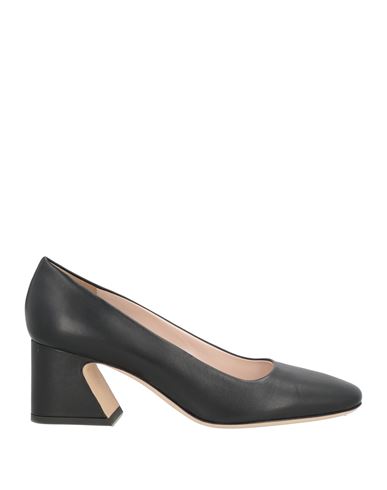 Pollini Woman Pumps Black Size 6 Calfskin