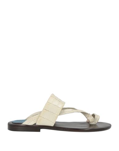 Sandalias de dedo Hombre Marfil 42 Hombre