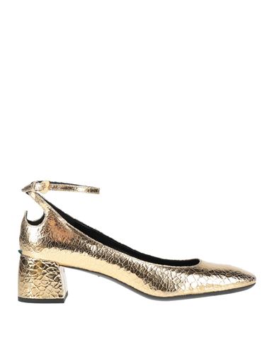 A.bocca A. Bocca Woman Pumps Gold Size 7 Leather