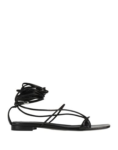 Sandalias de dedo Mujer Negro 38,40.5 Mujer