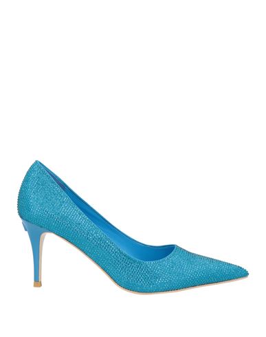 Pumps Damen Azurblau 35,36,37,38,39,40 Damen
