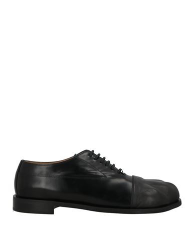 Zapatos de cordones Hombre Negro 45 Hombre