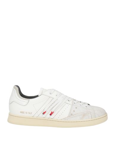 Hidnander Woman Sneakers White Size 8 Leather