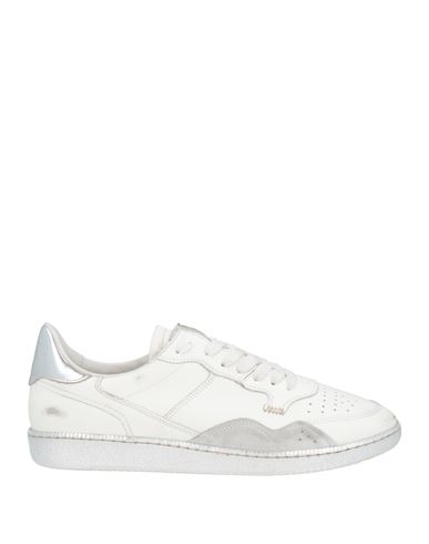 Hidnander Woman Sneakers White Size 11 Leather