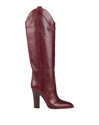 Paris Texas Woman Boot Burgundy Size 8 Calfskin In Multi
