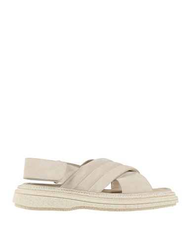 The Antipode Man Sandals Light Grey Size 9 Leather In White