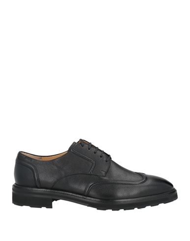 Zapatos de cordones Hombre Negro 45 Hombre