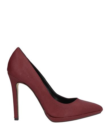 Divine Follie Woman Pumps Brick Size 6 Synthetic Material In Red