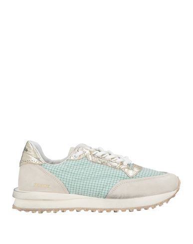 Hidnander Woman Sneakers Light Grey Size 8 Textile Fibers, Leather In Gray