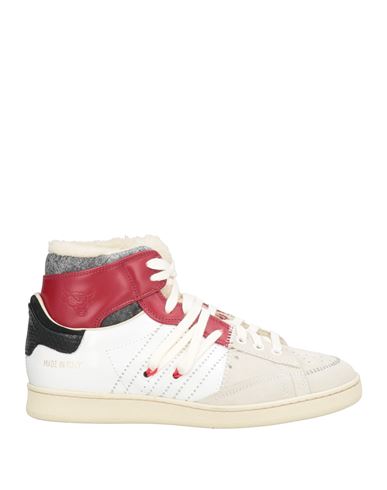 Hidnander Woman Sneakers Ivory Size 7 Leather In White