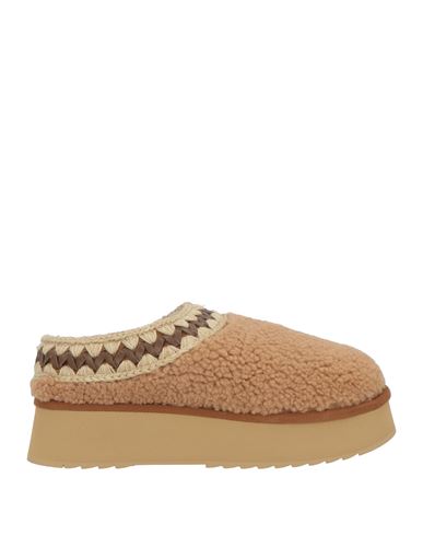 Mules & Zuecos Mujer Camel 38,39,40,41 Mujer