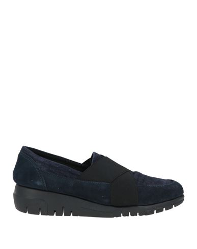 The Flexx Woman Pumps Navy Size 6 Leather In Blue